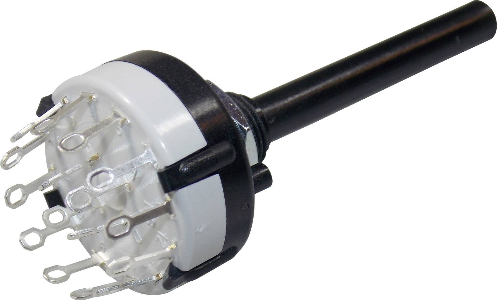 Drehschalter 3 Stellungen löt 1 A 250 Vac/dc 4 polig-2