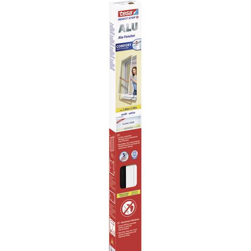 tesa ALU COMFORT 55196-00002-00 Fliegengitter (B x H) 1400 mm x 1500 mm Weiß 1 St.