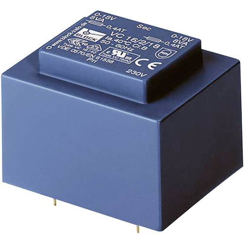 Thumbnail - BLOCK VC 10/1/6 Printtransformator 1 x 230 V 1 x 6 V/AC 10 VA 1.66 A