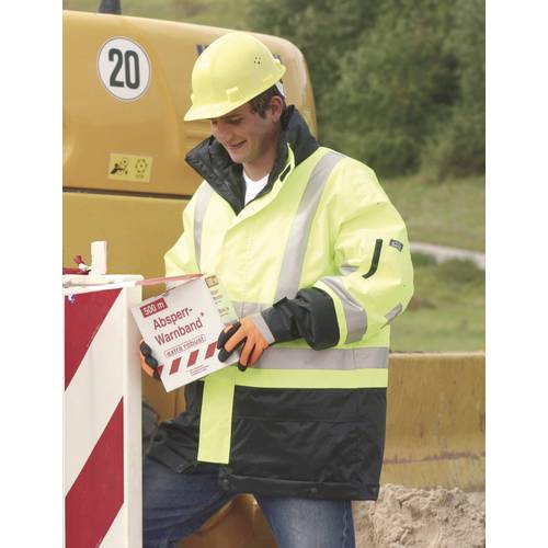 Leipold Doehle 4005781089028 3-IN-1 Warnschutzparka L EN ISO 20471:2013, Klasse 3; EN 343:2003+A1:2007, Klasse 3/1