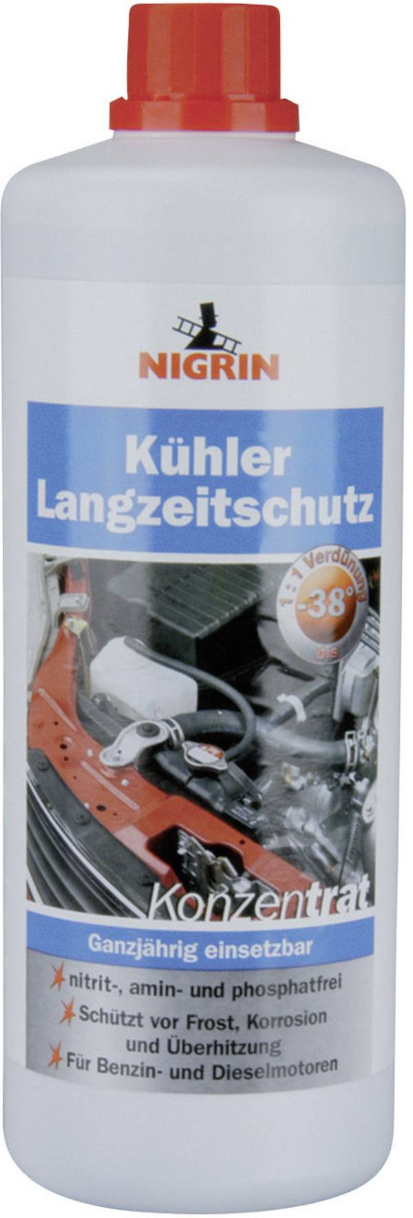 NIGRIN  73943 Kühlerfrostschutz Kühler 1 l