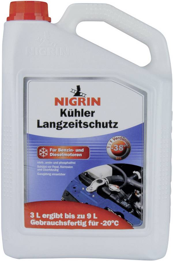 NIGRIN  73944 Kühlerfrostschutz Kühler 3 l