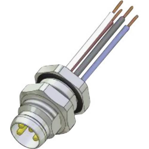 Conec 42-01035 Sensor-/Aktor-Einbausteckverbinder M8 Stecker, Einbau Polzahl Sensoren: 4 1 St.