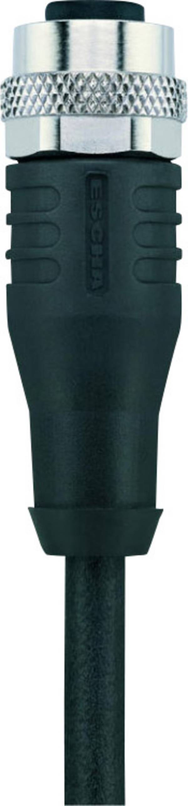 Escha 8046991 Sensor-/Aktor-Steckverbinder, konfektioniert M12 Buchse, gerade 5.00 m Polzahl Sensoren: 8 1 St.