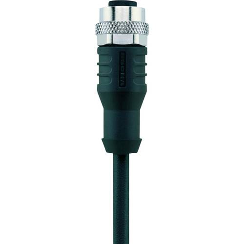 Escha 8045034 Sensor-/Aktor-Steckverbinder, konfektioniert M12 Buchse, gerade 2.00 m Polzahl Sensoren: 4+PE 1 St.