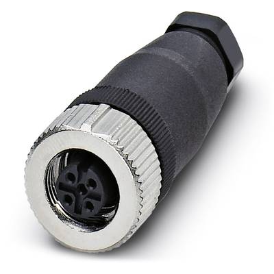 Phoenix Contact 1543029 Sensor-/Aktor-Steckverbinder, unkonfektioniert M12 Buchse, gerade Polzahl Sensoren: 4 1 St.
