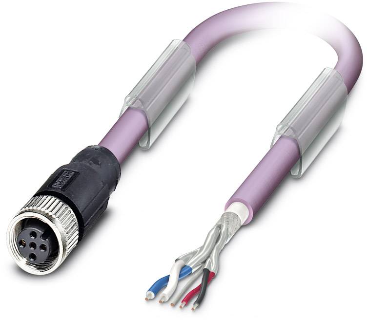 Phoenix Contact 1507502 Sensor-/Aktor-Datensteckverbinder, konfektioniert M12 Buchse, gerade 15.00 m Polzahl Sensoren: 5...