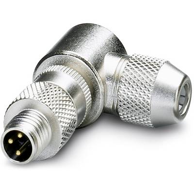 Metallischer Industrie-Stecker mit mehreren Pins und gerändelten Rändelschrauben, verwendet für elektrische Verbindungen in technischen Anwendungen.