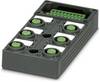 Phoenix Contact SACB-6/12-L-C GG SCO P 1452893 Sensor/Aktorbox passiv M12-Verteiler mit Kunststoffgewinde 1 St. Piece