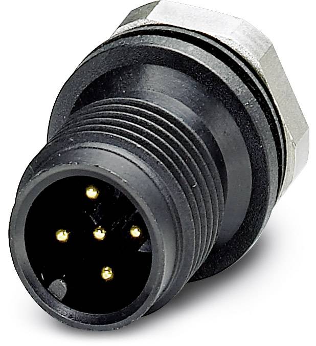 Phoenix Contact 1436437 Sensor-/Aktor-Einbausteckverbinder M12 Stecker, Einbau Polzahl Sensoren: 5 20 St.