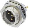 Rean AV RT4MPR Miniatur-XLR-Steckverbinder Stecker, Einbau vertikal Polzahl: 4 Silber 1 St.