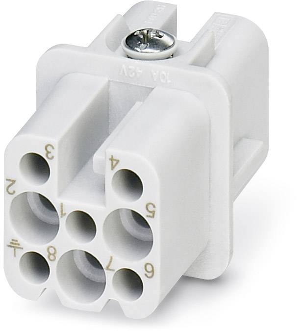 Phoenix Contact 1584363 Buchseneinsatz HC-D 8 + PE Crimpen 1 St.