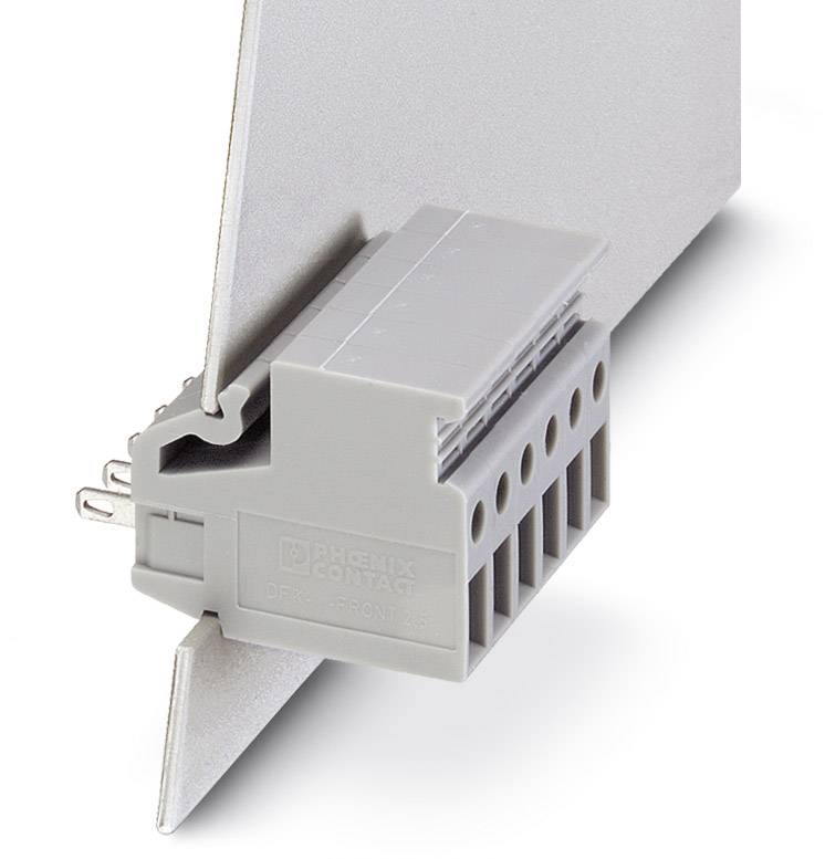 Phoenix Contact 0706508 Durchführungsklemme 6.2 mm Schrauben Grau 50 St.