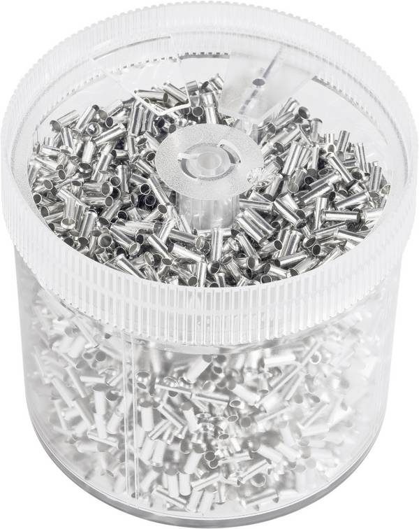Vogt Verbindungstechnik 440306.47s50 Aderendhülse 1 mm² Unisoliert Metall 5000 St.