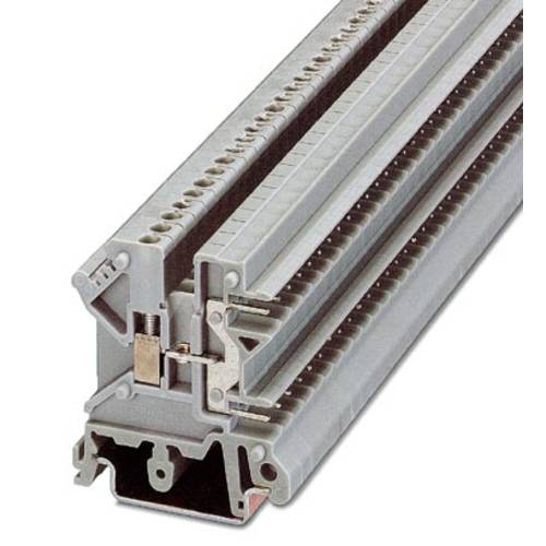 Phoenix Contact 3002034 Durchgangsklemme 5.08 mm Schrauben, Steck-Klemm Grau 50 St.