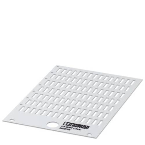 Phoenix Contact 0828766 US-WMT (12X4) Einzeladerkennzeichner Montage-Art: aufschieben Beschriftungsfläche: 12 x 4 mm Wei...