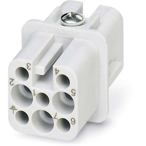 Phoenix Contact 1584347 Buchseneinsatz HC-D 7 + PE Crimpen 1 St.