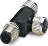 Phoenix Contact 1559783 Sensor-/Aktor-Verteiler und Adapter M12 SPEEDCON Adapter, T-Form Polzahl Sensoren: 4 5 St.