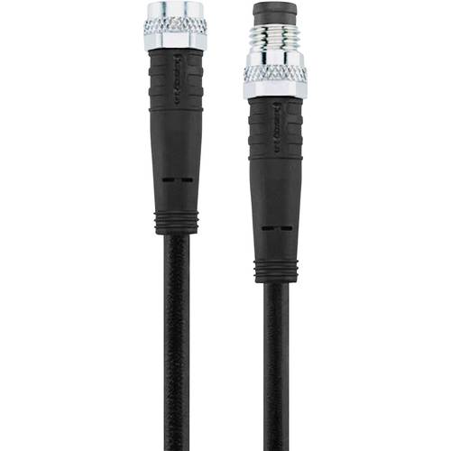 Escha 8044017 Sensor-/Aktor-Steckverbinder, konfektioniert M8 Stecker, gerade, Buchse, gerade 2.00 m Polzahl Sensoren: 4...