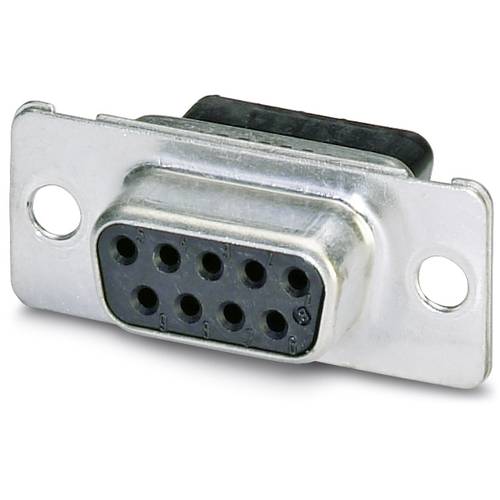 Phoenix Contact VS-09-BU-DSUB-CD-B 1688861 D-SUB Buchsenleiste 180 ° Polzahl: 9 Crimpen 10 St.