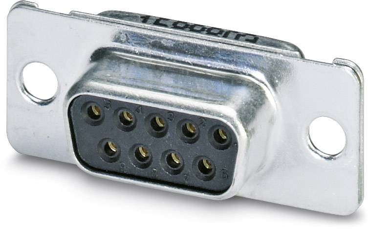 Phoenix Contact VS-09-BU-DSUB-EG 1688803 D-SUB Buchsenleiste 180 ° Polzahl: 9 Lötkelch 10 St.