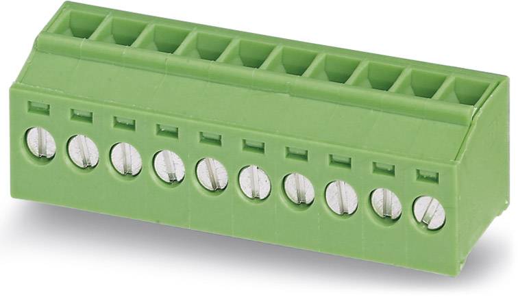 Phoenix Contact 1868209 Schraubklemmblock 1.50 mm² Polzahl 10 Grün 50 St.