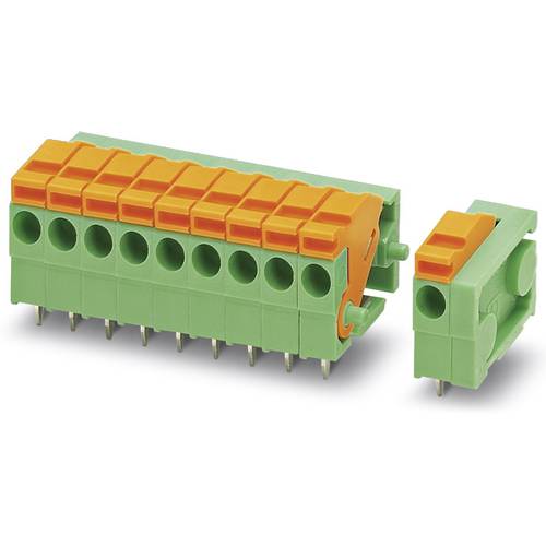 Thumbnail - Phoenix Contact 1700282 Federkraftklemmblock 1.00 mm² Polzahl 4 Grün 50 St.