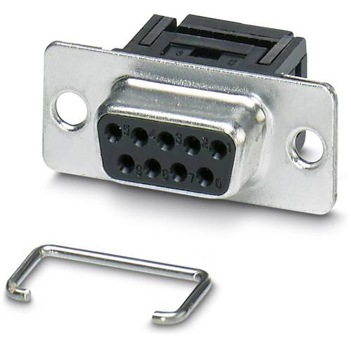 Phoenix Contact VS-09-BU-DSUB-FK 1688829 D-SUB Buchsenleiste 90 ° Polzahl: 9 Schneid-Klemm 10 St.