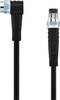 Escha 8044026 Sensor-/Aktor-Steckverbinder, konfektioniert M8 Stecker, gerade, Buchse, gewinkelt 2.00 m Polzahl Sensoren: 4 1 St.