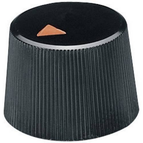 OKW A1316240 A1316240 Drehknopf mit Zeiger Schwarz (Ø x H) 16.4 mm x 12.3 mm 1 St.