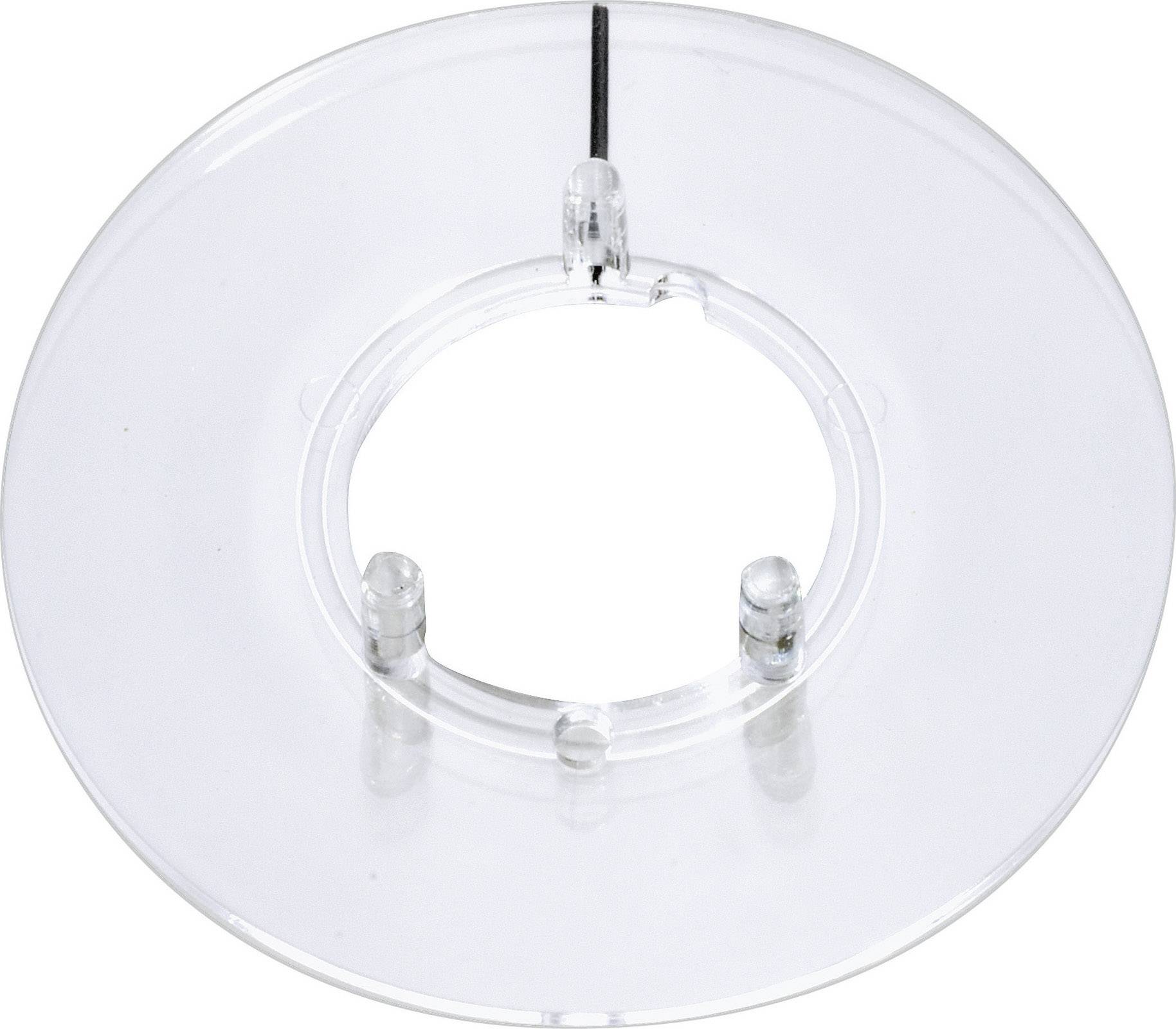 OKW A 44 23 010 Disk For Round/Wing Knob Ø23mm - Transparent W Mar...