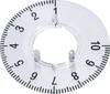 OKW A4416060 Skalenscheibe 1-10 270 ° Passend für Knopf Knopf 16 mm 1 St.