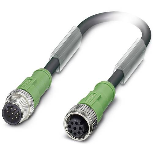 Thumbnail - Phoenix Contact 1522671 Sensor-/Aktor-Steckverbinder, konfektioniert M12 Stecker, gerade, Buchse, gerade 30.00 cm Polzah...