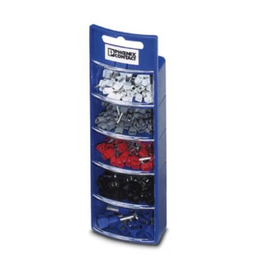 Phoenix Contact 3202986 Zwillings-Aderendhülsen-Sortiment Teilisoliert Weiß, Grau, Rot, Schwarz, Blau 225 St.