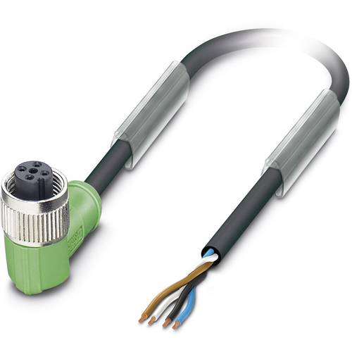 Phoenix Contact 1527731 Sensor-/Aktor-Steckverbinder, konfektioniert M12 Buchse, gewinkelt 10.00 m Polzahl Sensoren: 4 1...