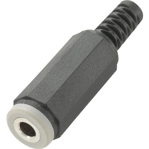 Thumbnail - TRU COMPONENTS 718477 Klinken-Steckverbinder 3.5 mm Buchse, gerade Polzahl: 4 Stereo Schwarz 1 St.
