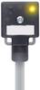 Ventilsteckverbinder Bauform A Schwarz VA22-24.3-5/P01 Pole:2+PE gebrückt 8047821 Escha Inhalt: 1 St.