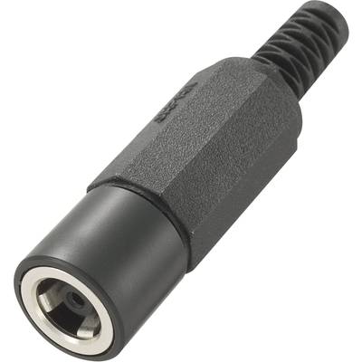 TRU COMPONENTS Niedervolt-Steckverbinder Buchse, gerade 4 mm 1.45 mm 1 St.