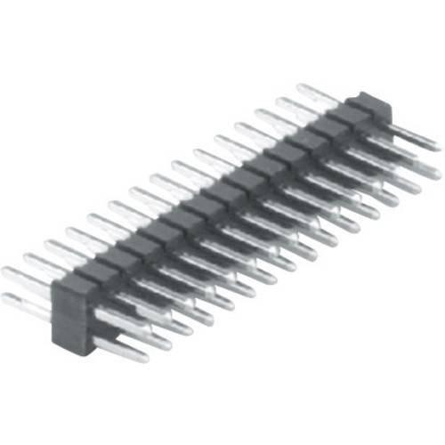 W & P Products Stiftleiste (Standard) Anzahl Reihen: 2 Polzahl je Reihe: 8 712-1-016-1-10-00 1 St.