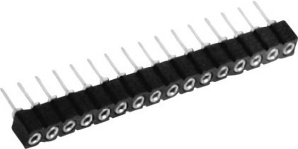 W & P Products Buchsenleiste (Präzision) Anzahl Reihen: 1 Polzahl je Reihe: 2 257-002-1-50-00-6 1 St.