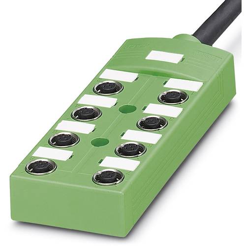 Phoenix Contact SACB-8/16- 5,0PUR SCO 1517068 Sensor/Aktorbox passiv M12-Verteiler mit Metallgewinde 1 St.