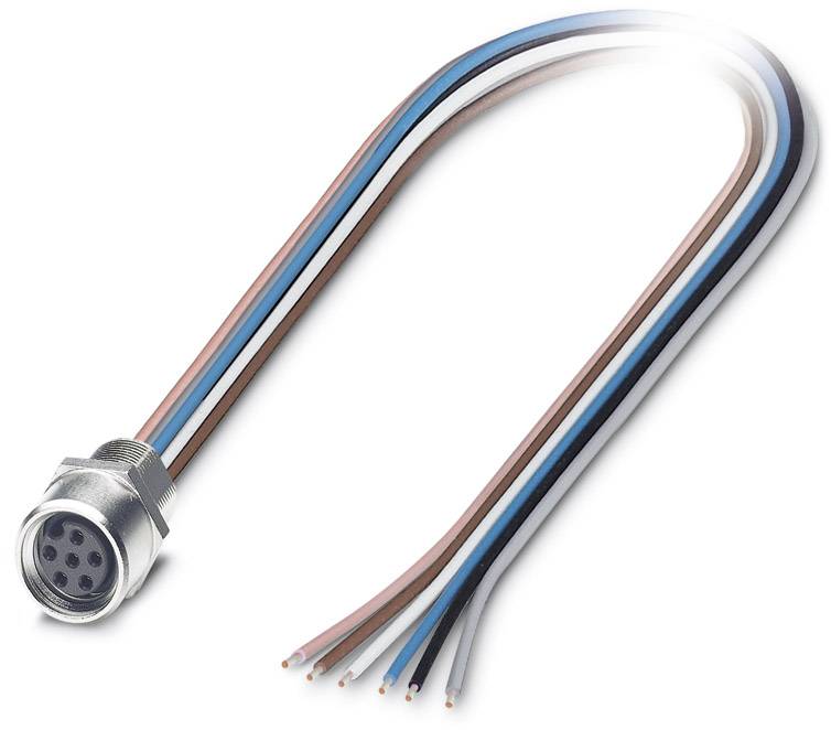 Phoenix Contact 1542677 Sensor-/Aktor-Einbausteckverbinder M8 Buchse, Einbau 0.50 m Polzahl Sensoren: 6 1 St.