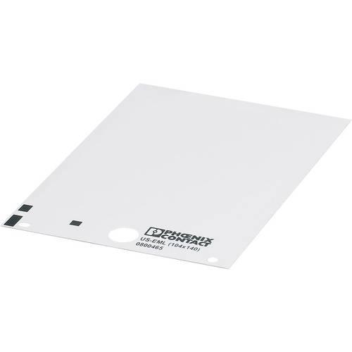 Phoenix Contact 0800465 US-EML (104X140) Gerätemarkierung Montage-Art: aufkleben Beschriftungsfläche: 14 x 40 mm Weiß An...