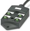 Phoenix Contact SACB-4/ 4-10,0PUR SCO P 1452408 Sensor/Aktorbox passiv M12-Verteiler mit Kunststoffgewinde 1 St. Piece