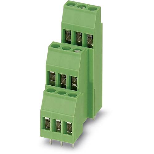 Phoenix Contact 1723027 Dreistockklemme 2.50 mm² Polzahl 9 Grün 50 St.