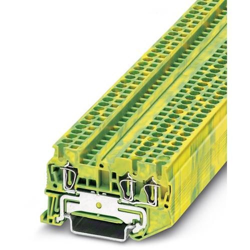Phoenix Contact 3031267 Dreistock-Schutzleiterklemme 5.2 mm Zugfeder Grün, Gelb 50 St.