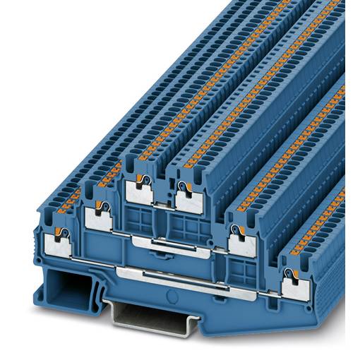 Phoenix Contact 3213726 Mehrstockklemme 3.5 mm Schnellanschluss Blau 50 St.