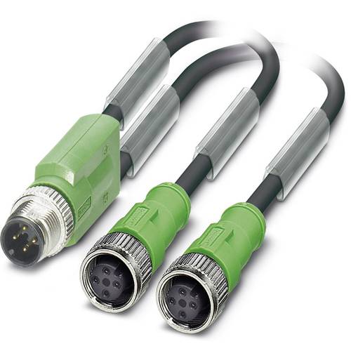 Thumbnail - Phoenix Contact 1668959 Sensor-/Aktor-Steckverbinder, konfektioniert M12 Adapter, Y-Form 30.00 cm Polzahl Sensoren: 3 1 ...