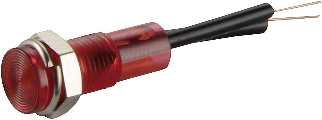 Sedeco B414A 12V-RD Standaard signaallamp met lamp Rood 1 stuk(s) afbeelding