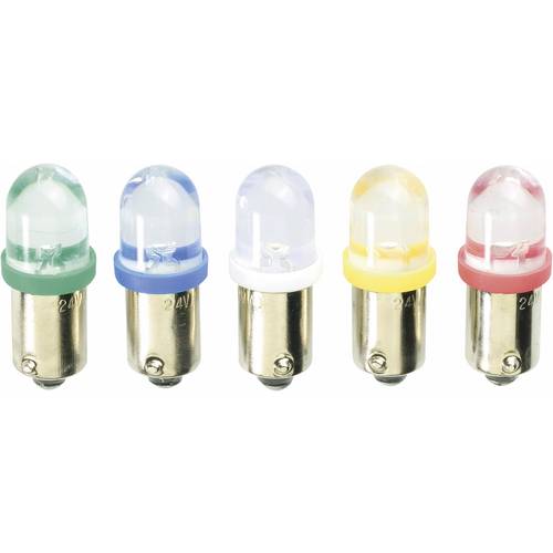 Barthelme 59092426 LED-Signalleuchte Warmweiß BA9s 24 V/DC, 24 V/AC
